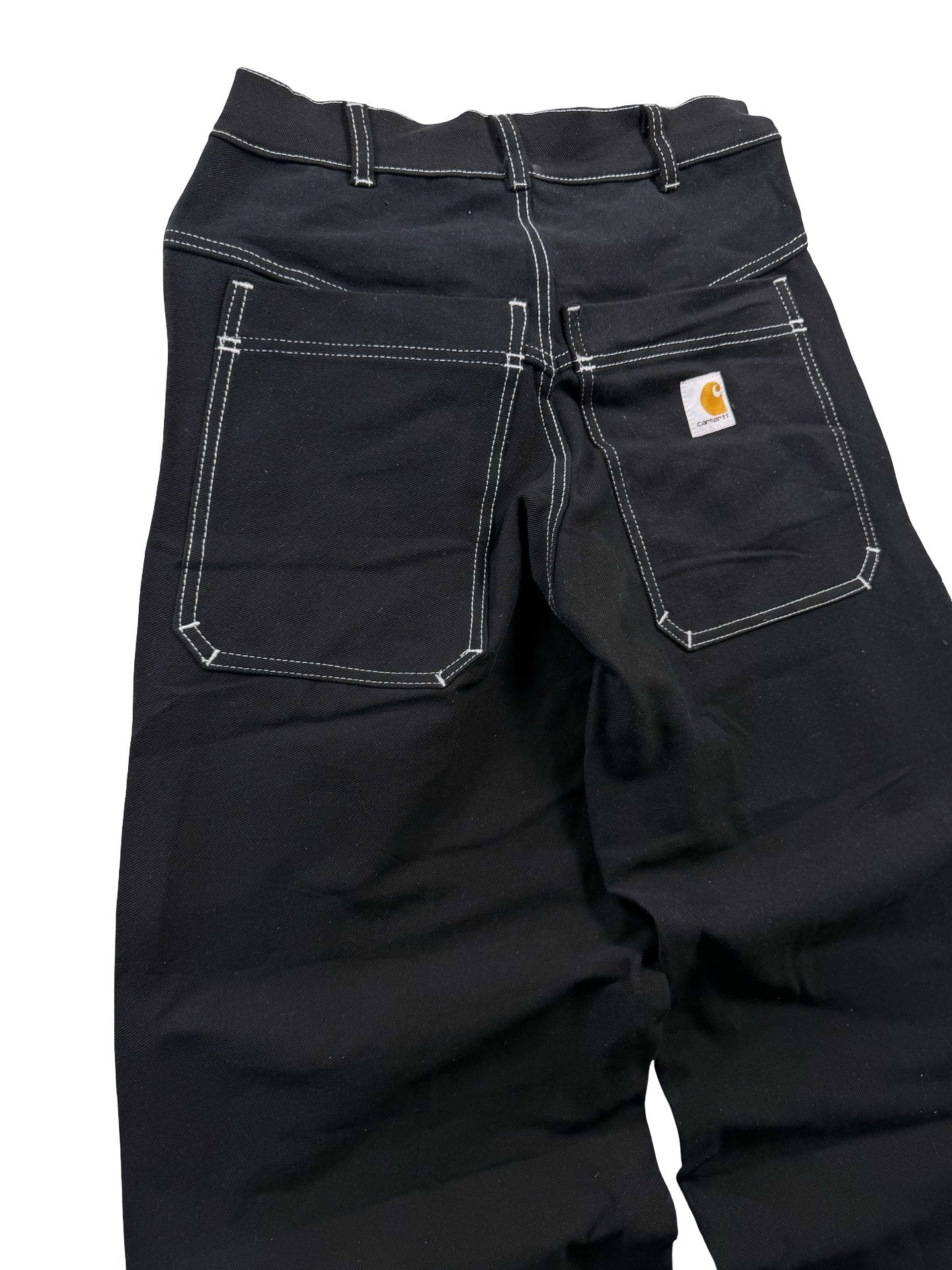 Carhartt Reworked Double Knee Jeans Black Denim